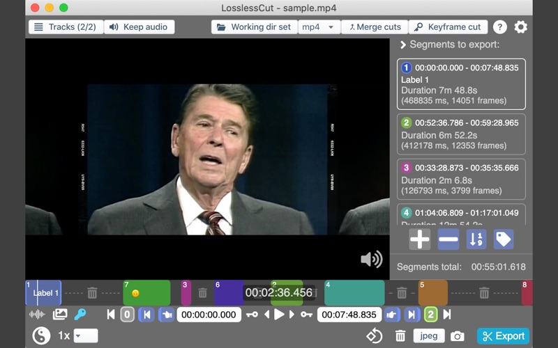 LosslessCut thumbnail 1