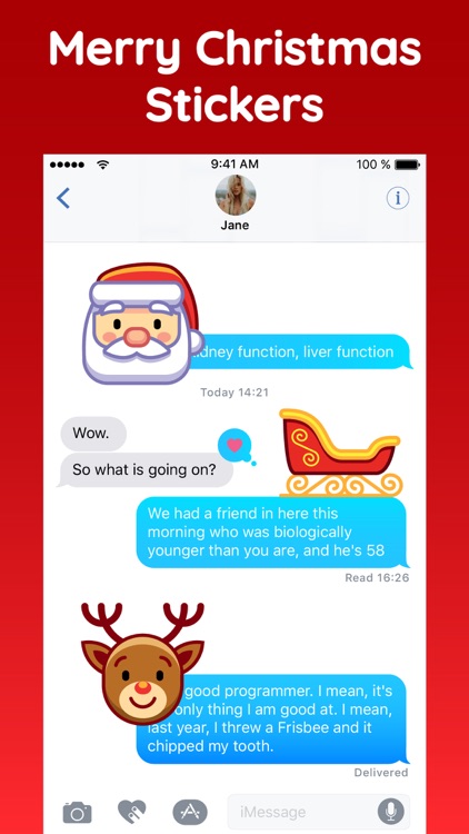 Christmas Countdown & Santa IM