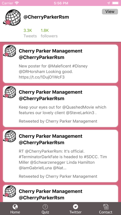Cherry Parker Management. screenshot 2