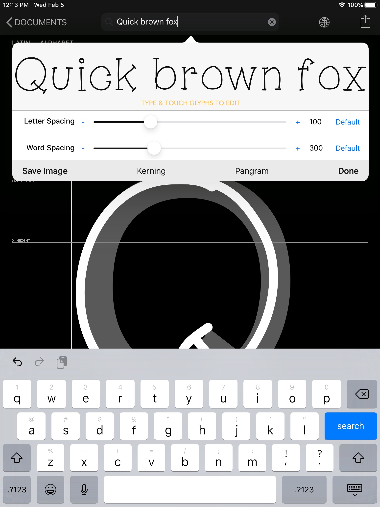 iFontMaker screenshot 3