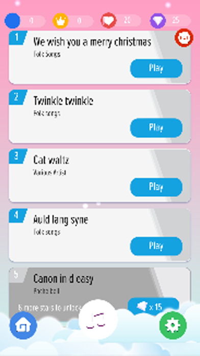 Pink Piano Tiles - Music Games screenshot 2