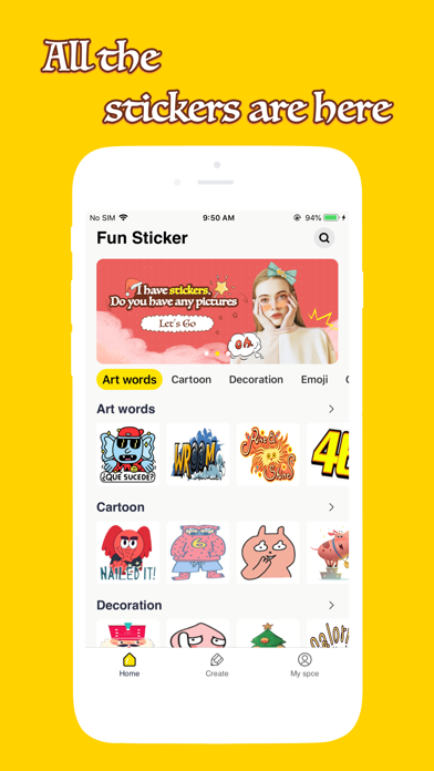 sticker making app