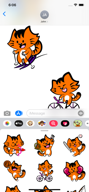 Kikimoji Sports - Cat Stickers(圖4)-速報App