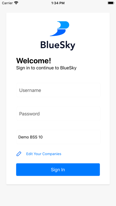 How to cancel & delete BlueSkyMSS from iphone & ipad 1