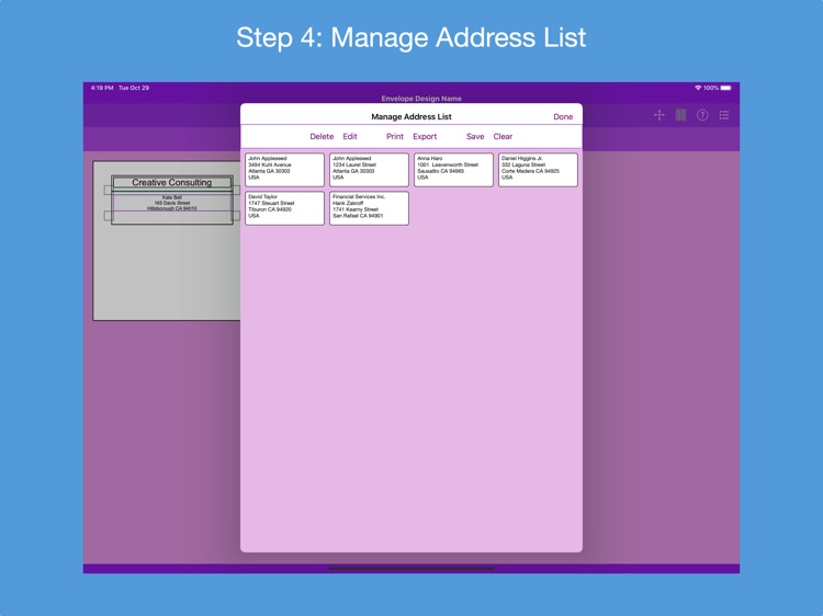 Addressed Envelope Designer screenshot-3