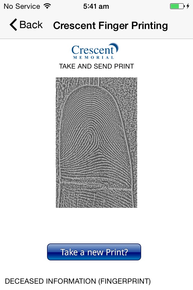 Crescent Finger Print Solution screenshot 4