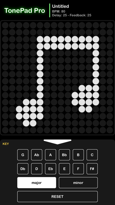 TonePad Pro Captura de pantalla de la aplicación
