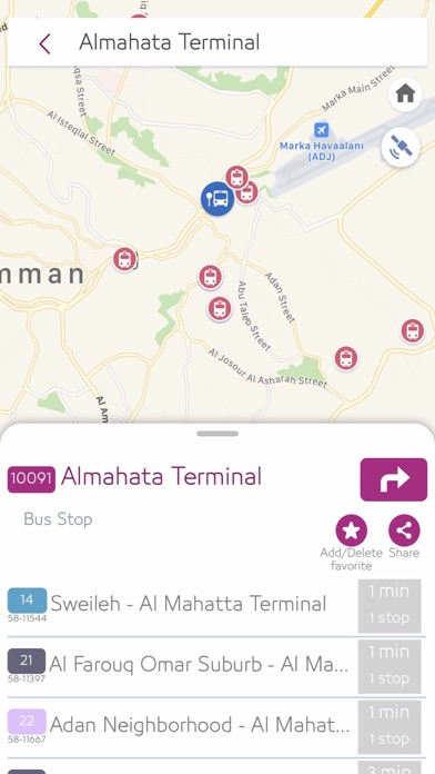 Amman Bus screenshot 3