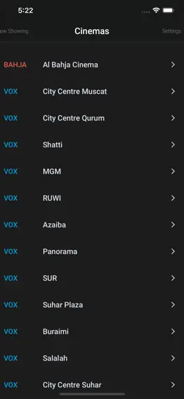 Game screenshot Oman Cinemas & Showtimes hack