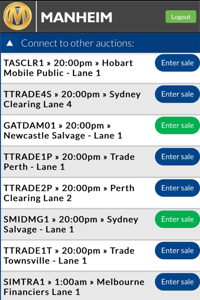 Manheim Simulcast Australia V2 screenshot 3