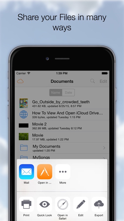 Cloud Opener - File manager