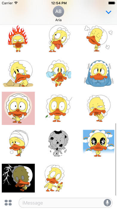 Funny Little Duck Sticker screenshot 3