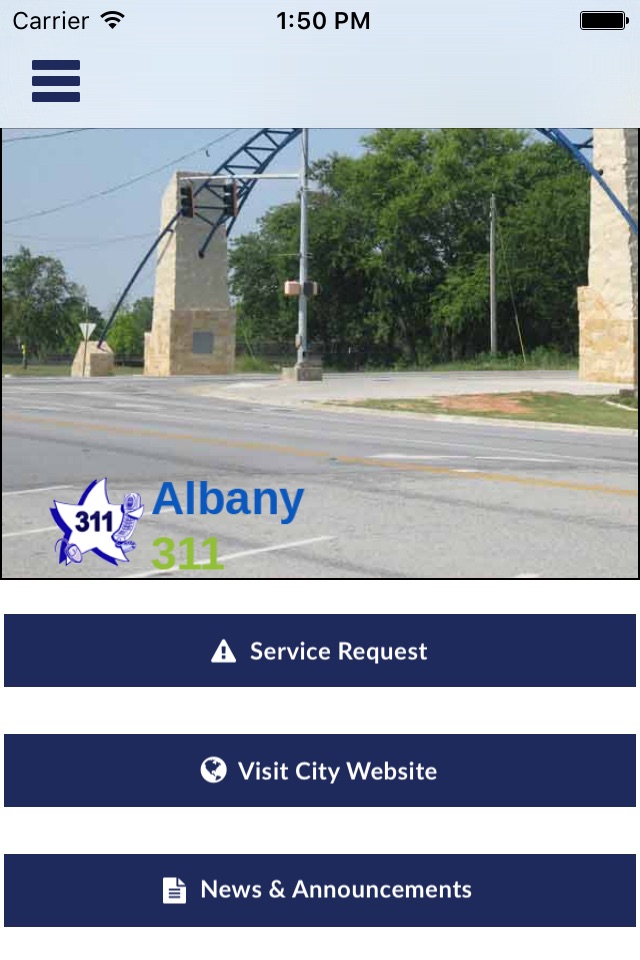 AlbanyGA311 screenshot 2