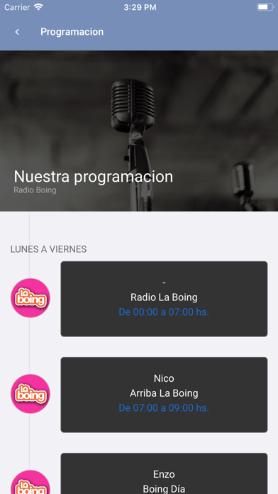 Radio Boing screenshot 3