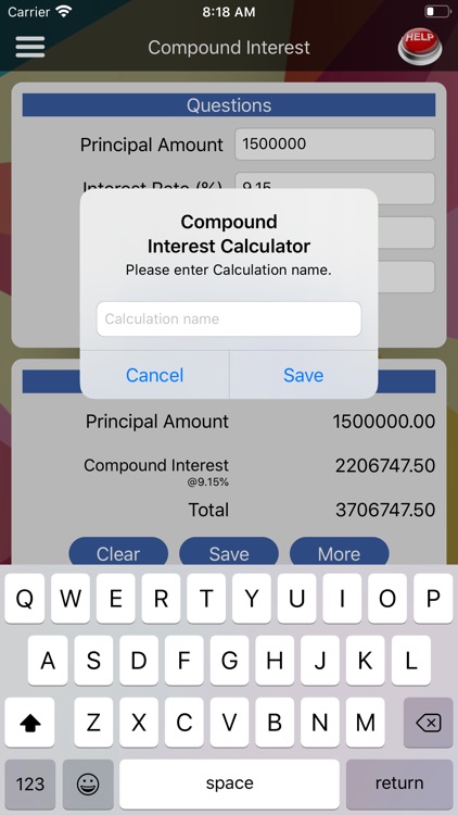 Compound Interest Calculator :