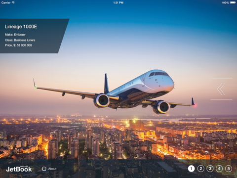 Скриншот из JetBook Aircraft Guide