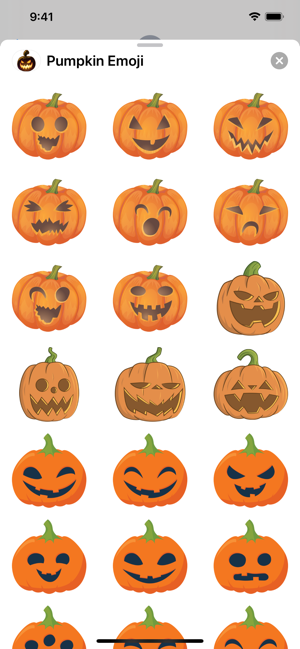 Pumpkin Emoji Stickers(圖2)-速報App