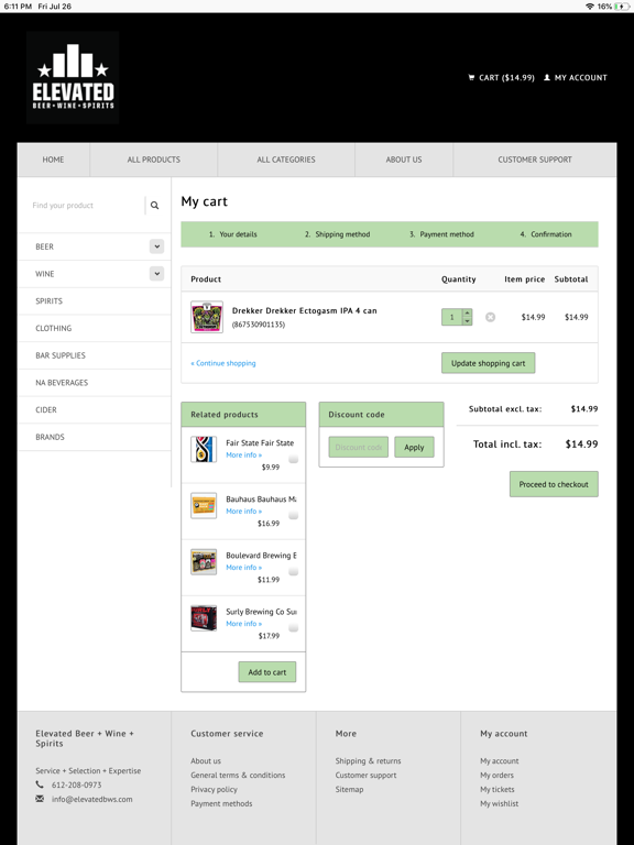 Screenshot #6 pour Elevated Beer Wine & Spirits