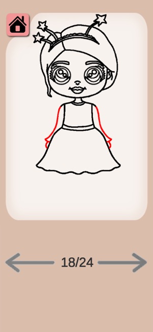 How to Draw Cute Girls(圖2)-速報App