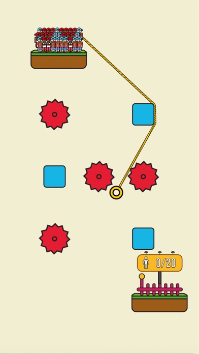 Rope Rescue! - Unique Puzzle screenshot 2