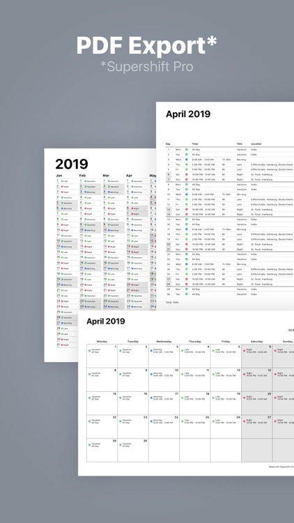 Supershift - Shift Schedule screenshot-5
