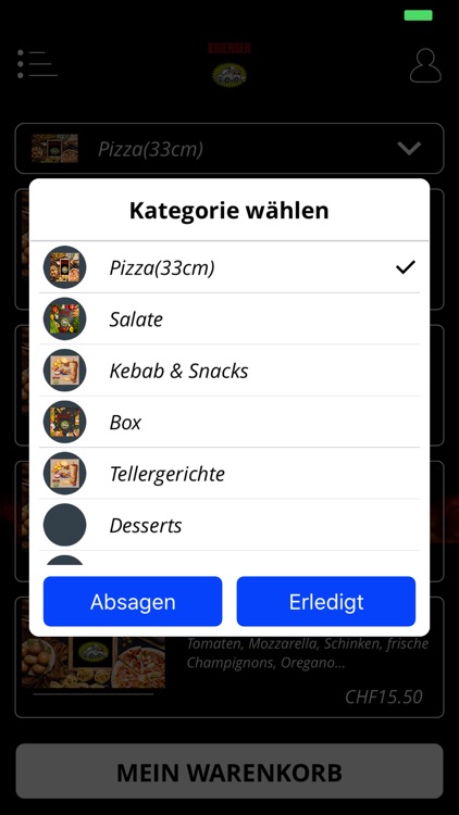 Krienser Pizzeria screenshot-3