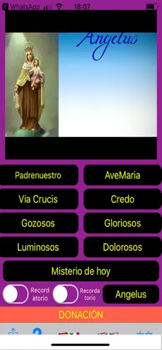 Captura de Pantalla 8 Rezar - Oraciones basicas iphone