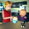 Let’s help the family kids around the house as a real-life mother in the game