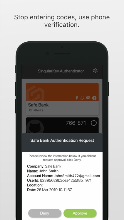 Singular Authenticator screenshot-4