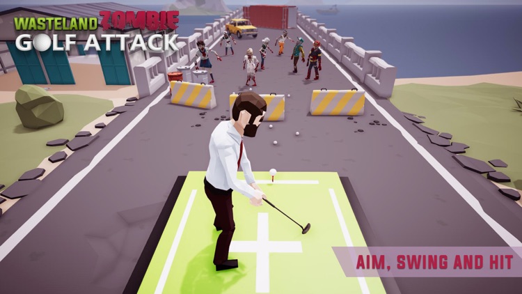 Wasteland Zombie Golf Attack