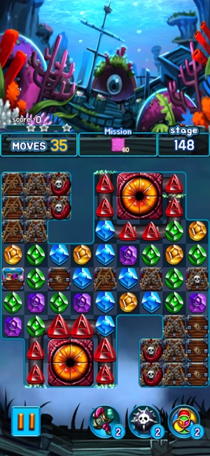 Jewel Kraken: Match3 puzzle(圖2)-速報App