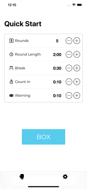 Basic Boxing Timer