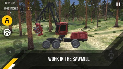 How to cancel & delete Forest Harvester Tractor 3D from iphone & ipad 1