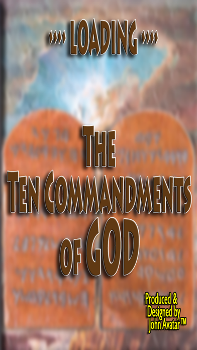 How to cancel & delete THE TEN COMMANDMENTS OF GOD. from iphone & ipad 1