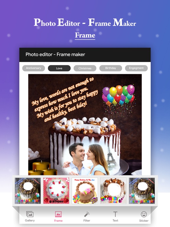 Photo Editor:Frame-Card Maker screenshot 3