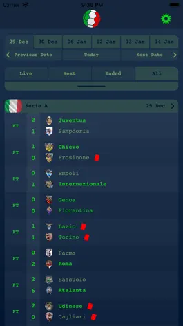 Game screenshot Live Results Italian Serie A mod apk