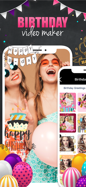 Happy Birthday Video EditorPic(圖1)-速報App