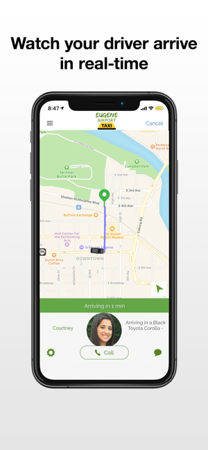 Eugene Airport Taxi(圖2)-速報App