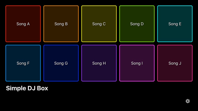 Simple DJ Box - Music Player -