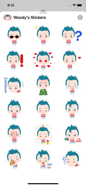 Woody's Stickers(圖2)-速報App