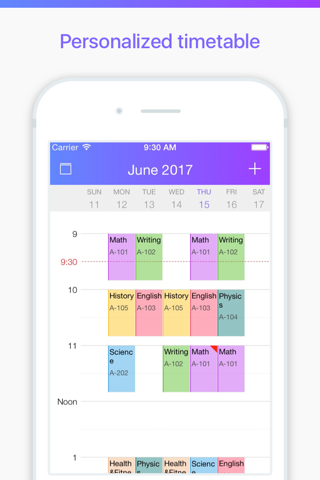 Pocket Schedule Planner screenshot 3