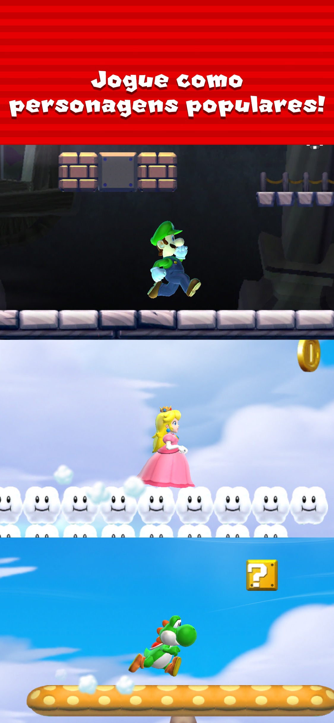 Screenshot do app Super Mario Run