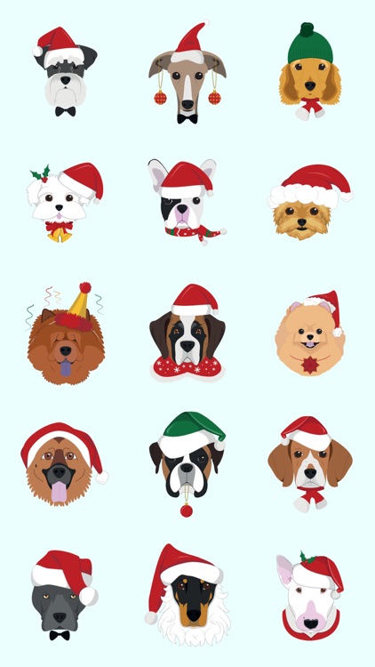 Christmas Pug Stickers Emojis screenshot-3