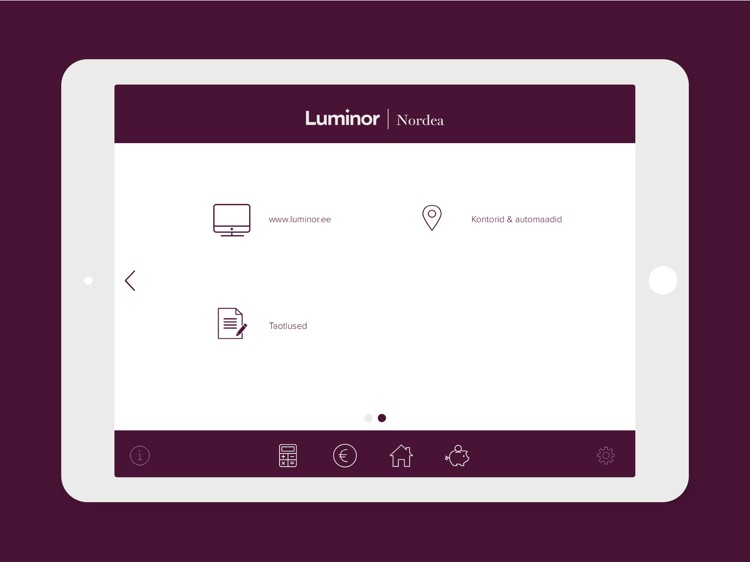 Luminor Eesti for iPad