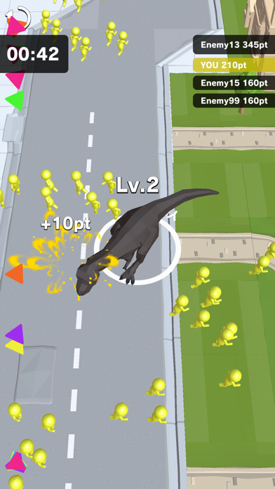 Dinosaur Rampage screenshot1