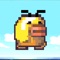 The main character in the game was born to be a duck that can't fly