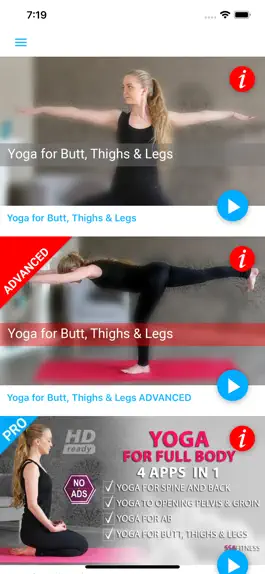 Game screenshot Yoga for Butt, Thighs, Legs mod apk