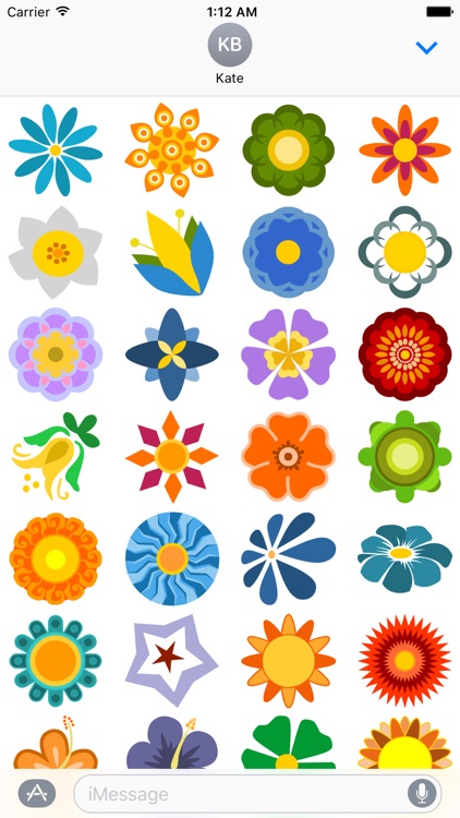 Flower-Stickers