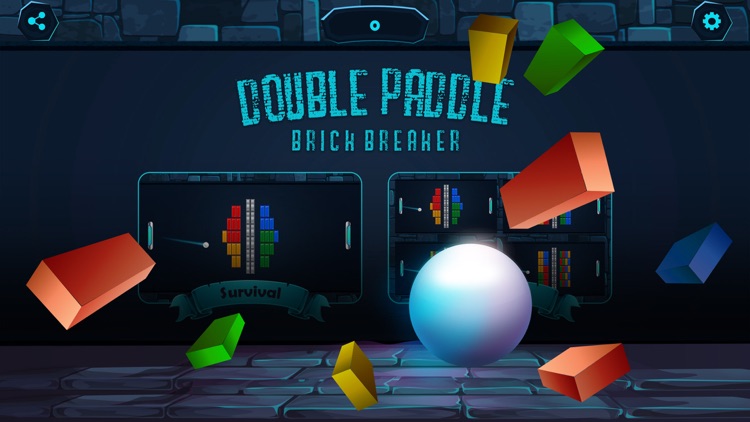 Double Paddle Brick Breaker