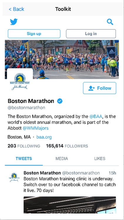 Marathon Map for Boston